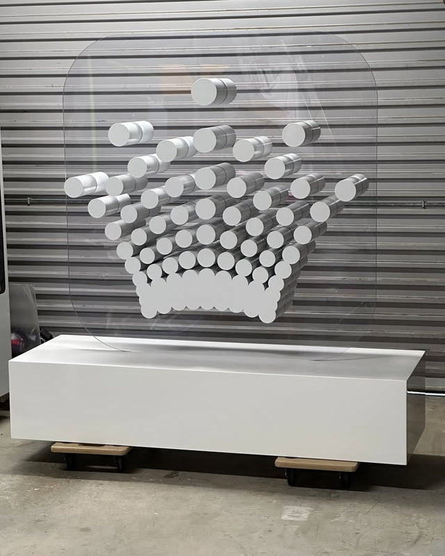 Crown Sydney 3D Printed Glyph Sign